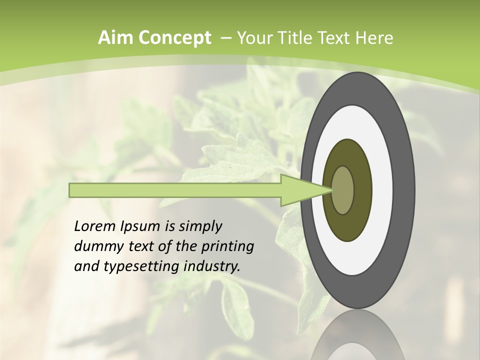 Organic Soil Sunshine PowerPoint Template