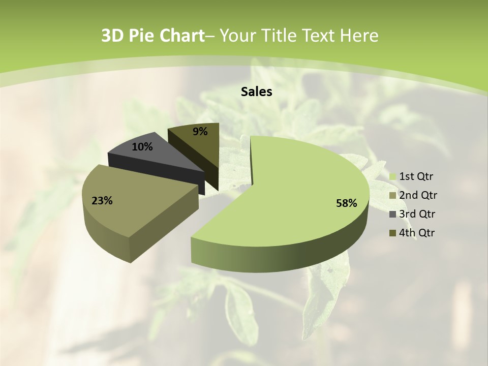 Organic Soil Sunshine PowerPoint Template