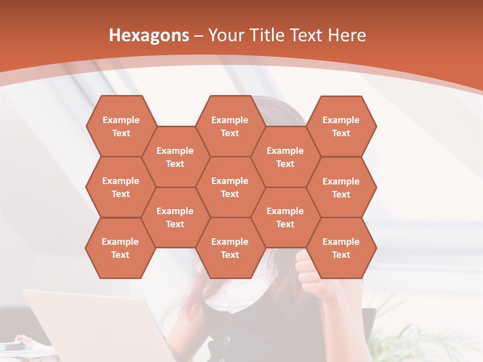 Career Businesswoman Assistant PowerPoint Template