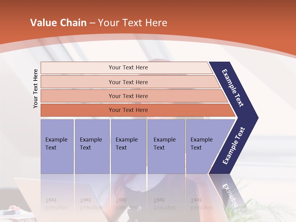 Career Businesswoman Assistant PowerPoint Template