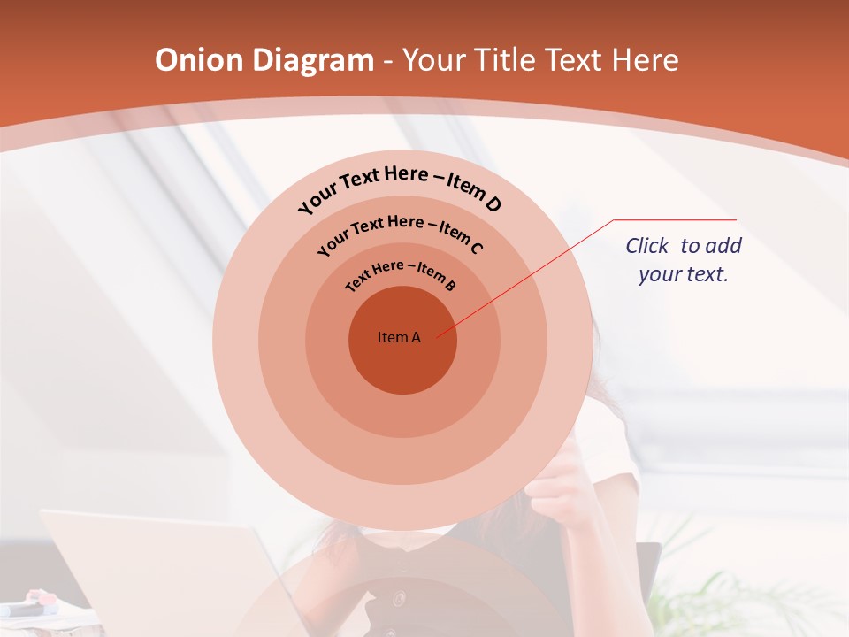 Career Businesswoman Assistant PowerPoint Template