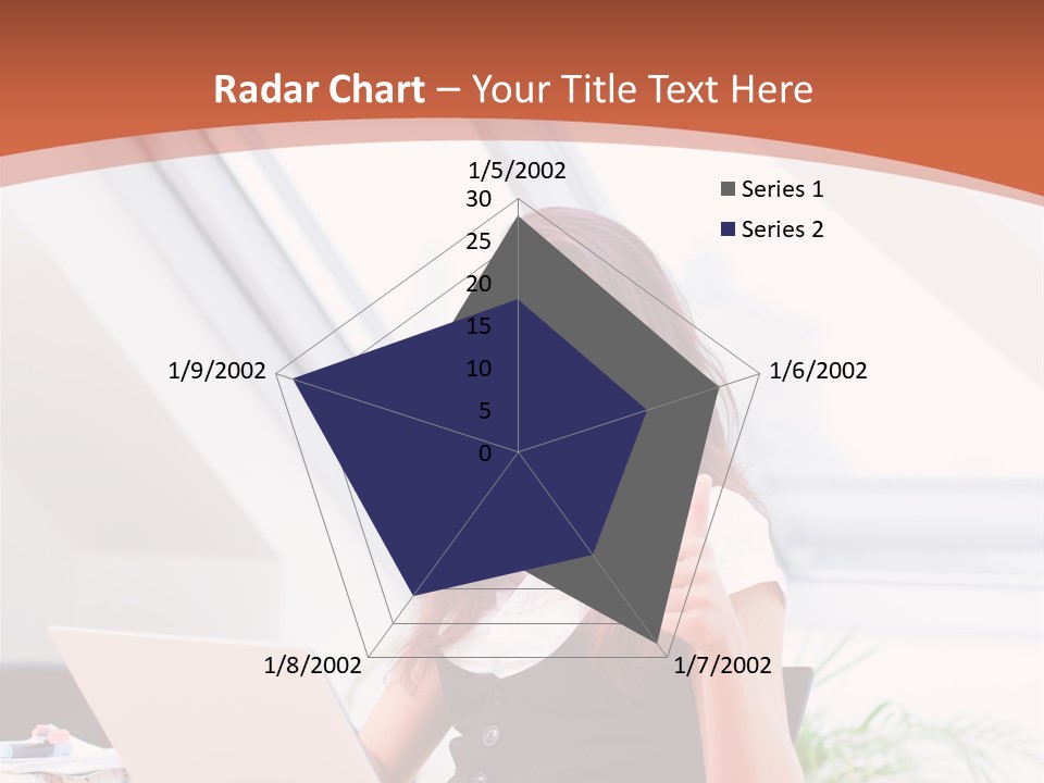 Career Businesswoman Assistant PowerPoint Template