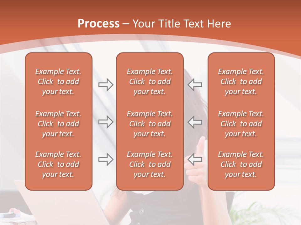 Career Businesswoman Assistant PowerPoint Template