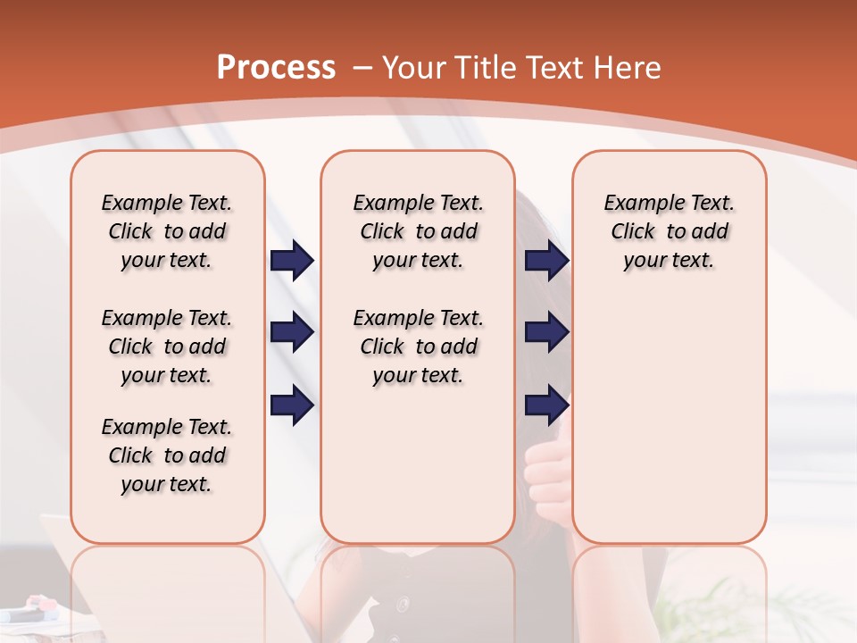 Career Businesswoman Assistant PowerPoint Template