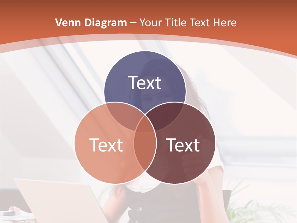 Career Businesswoman Assistant PowerPoint Template