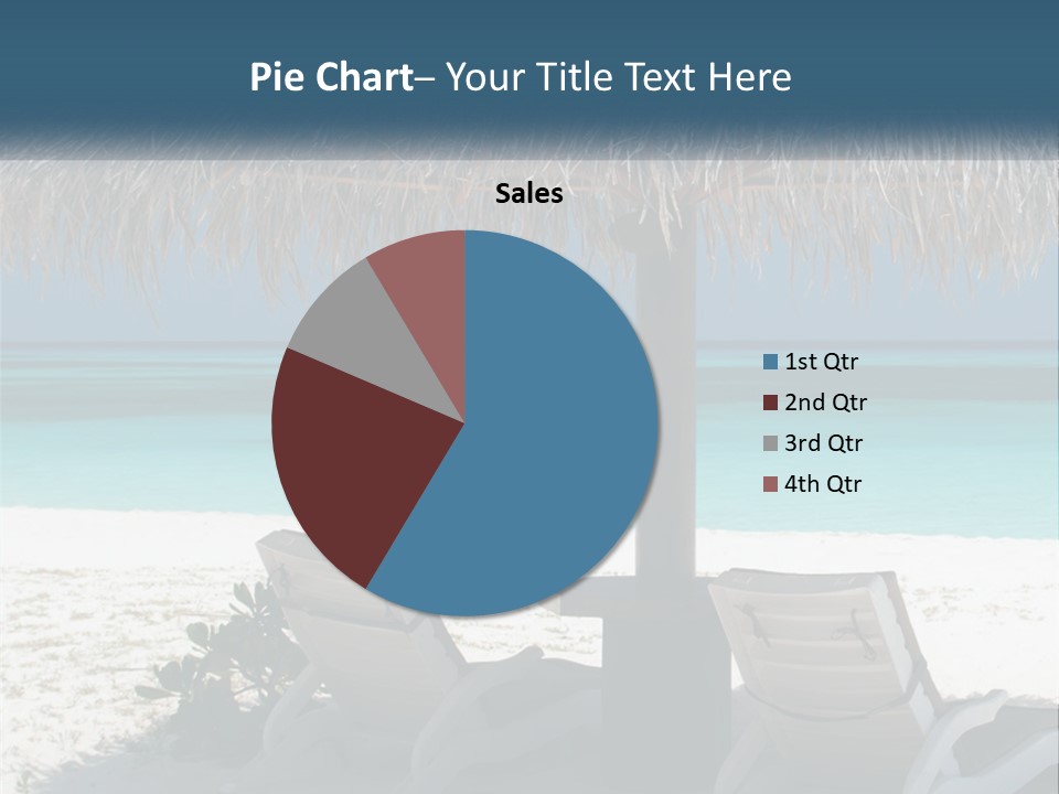 Tanning Travel Caribbean PowerPoint Template