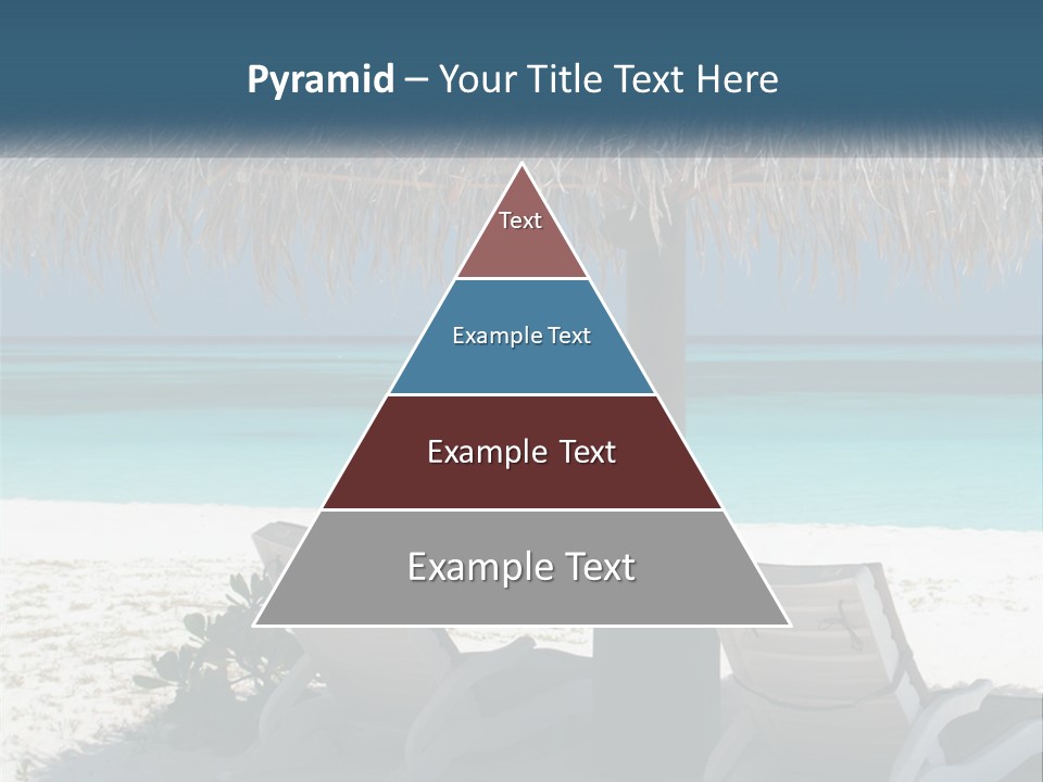 Tanning Travel Caribbean PowerPoint Template