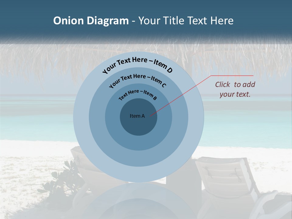 Tanning Travel Caribbean PowerPoint Template