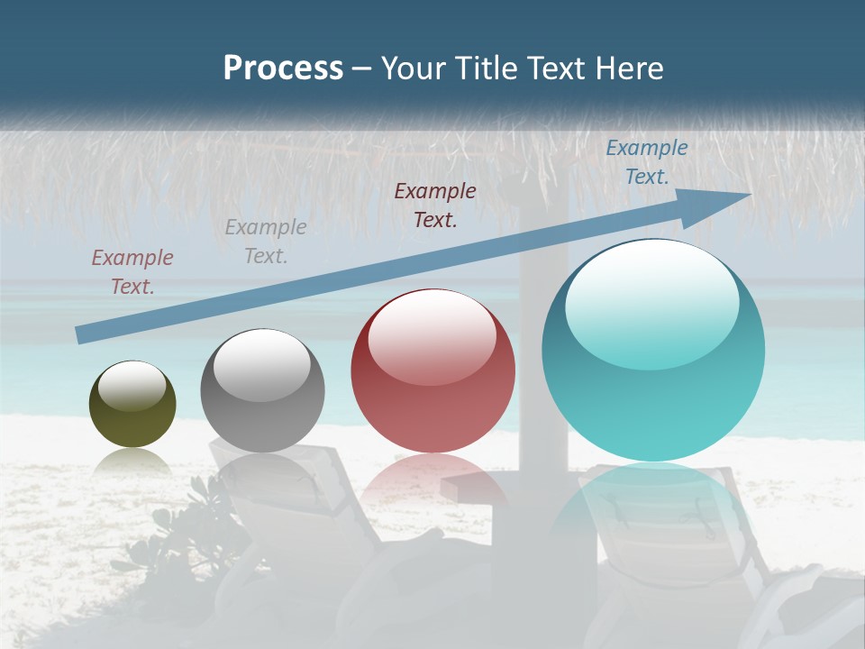 Tanning Travel Caribbean PowerPoint Template