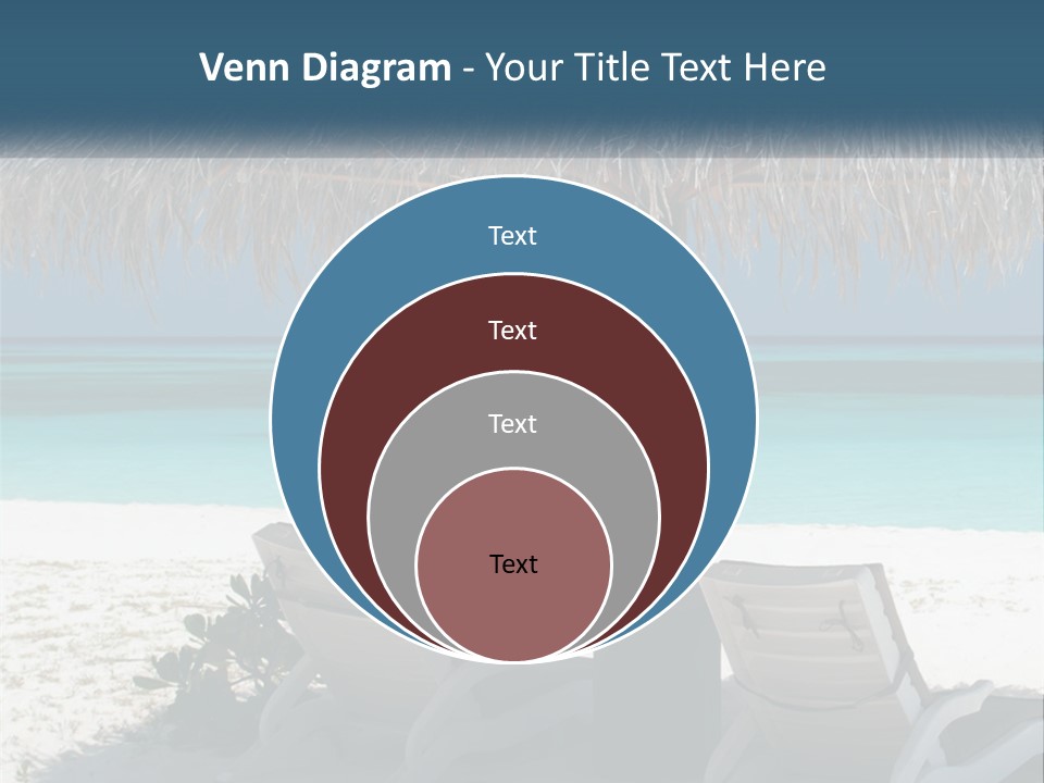 Tanning Travel Caribbean PowerPoint Template