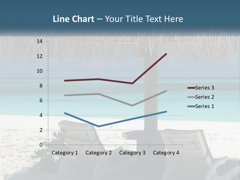 Tanning Travel Caribbean PowerPoint Template