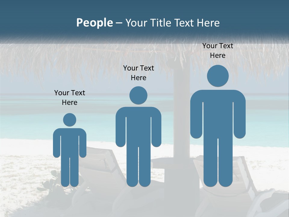 Tanning Travel Caribbean PowerPoint Template