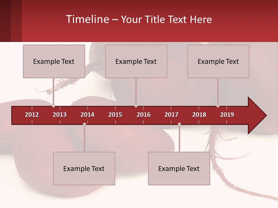 A Bunch Of Beets Sitting On Top Of A White Table PowerPoint Template