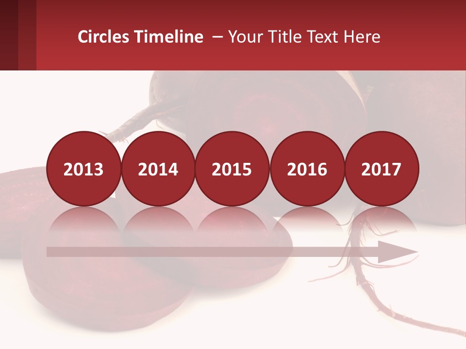 A Bunch Of Beets Sitting On Top Of A White Table PowerPoint Template