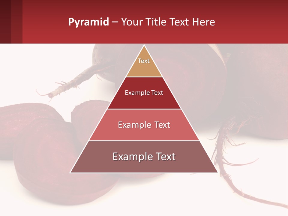 A Bunch Of Beets Sitting On Top Of A White Table PowerPoint Template