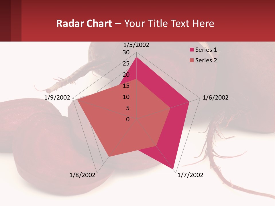 A Bunch Of Beets Sitting On Top Of A White Table PowerPoint Template
