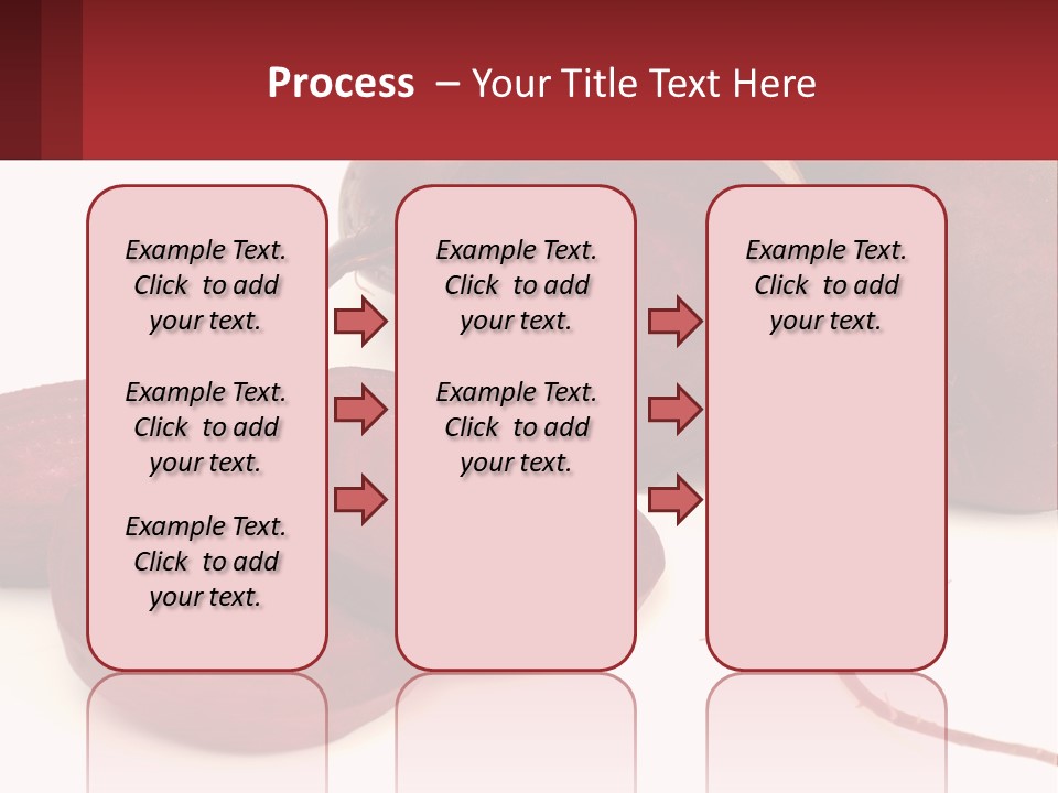A Bunch Of Beets Sitting On Top Of A White Table PowerPoint Template