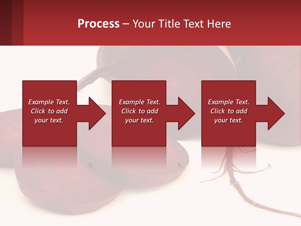 A Bunch Of Beets Sitting On Top Of A White Table PowerPoint Template