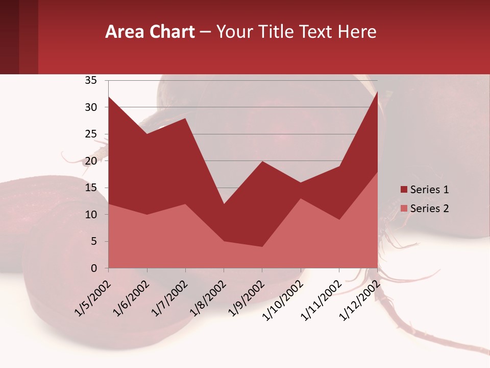 A Bunch Of Beets Sitting On Top Of A White Table PowerPoint Template