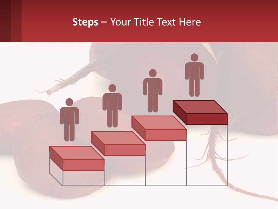 A Bunch Of Beets Sitting On Top Of A White Table PowerPoint Template