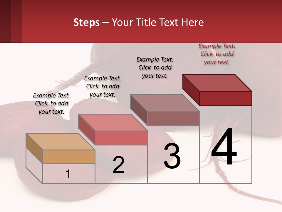 A Bunch Of Beets Sitting On Top Of A White Table PowerPoint Template