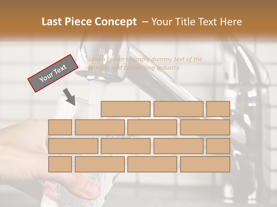 Pure Flow Hand PowerPoint Template