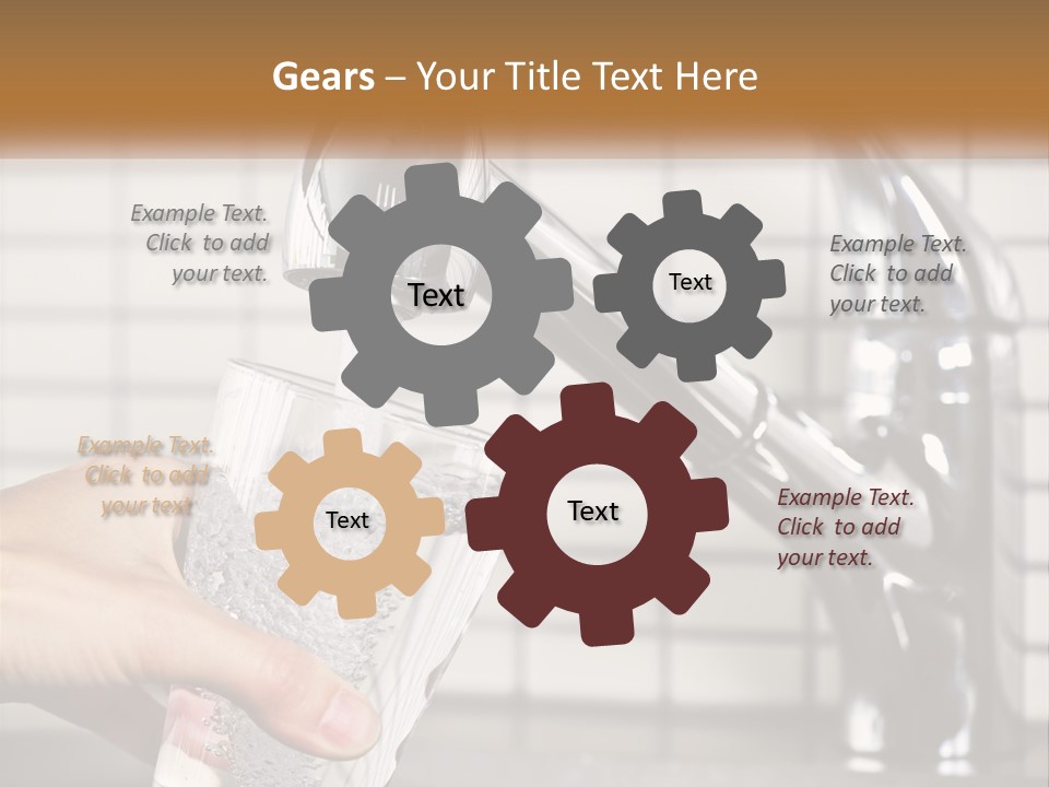 Pure Flow Hand PowerPoint Template