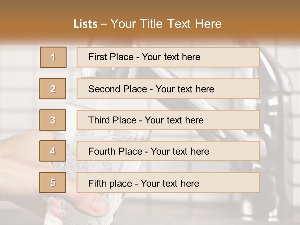 Pure Flow Hand PowerPoint Template