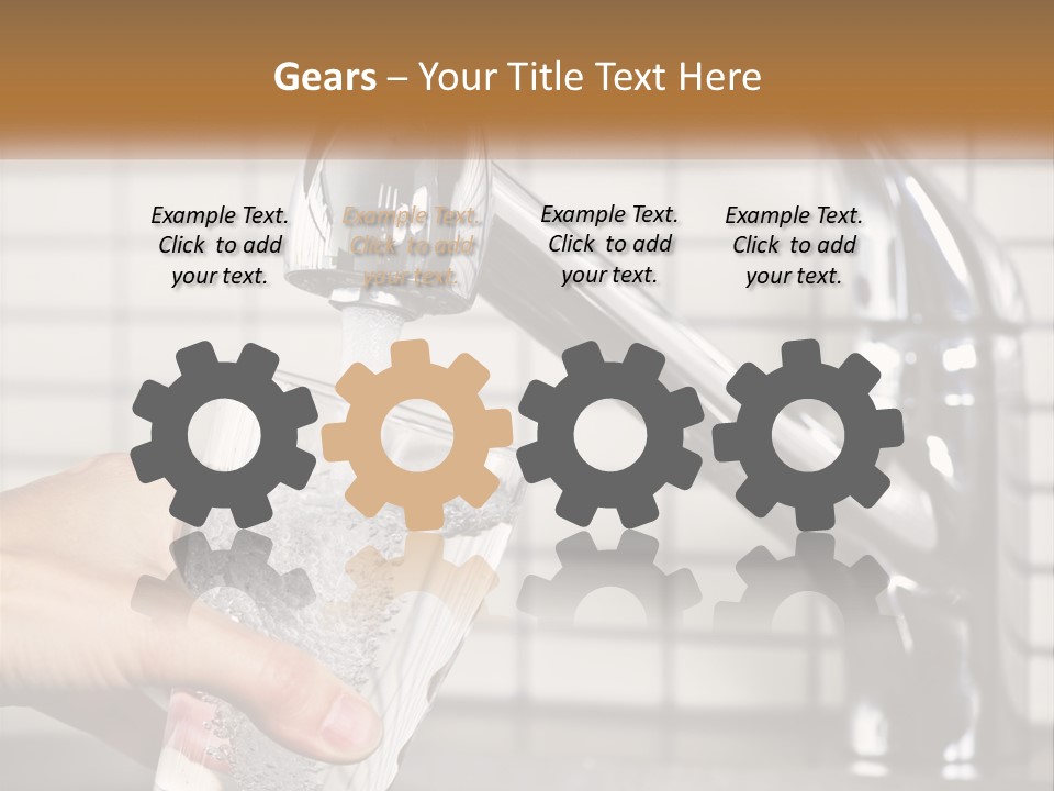 Pure Flow Hand PowerPoint Template