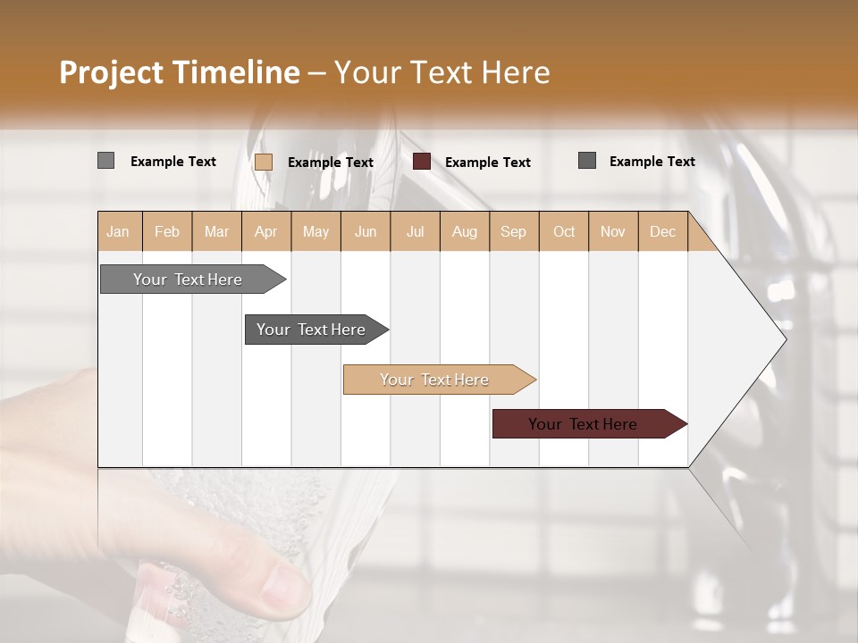 Pure Flow Hand PowerPoint Template