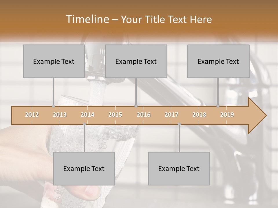 Pure Flow Hand PowerPoint Template