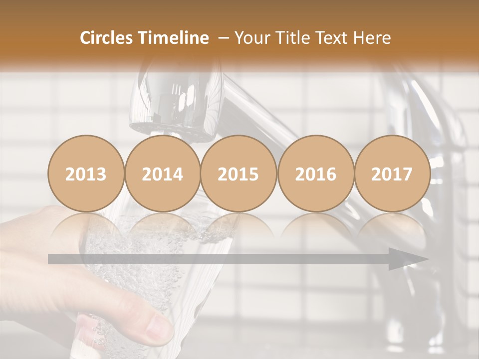 Pure Flow Hand PowerPoint Template