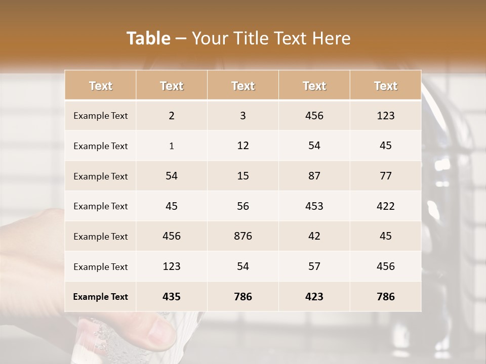 Pure Flow Hand PowerPoint Template