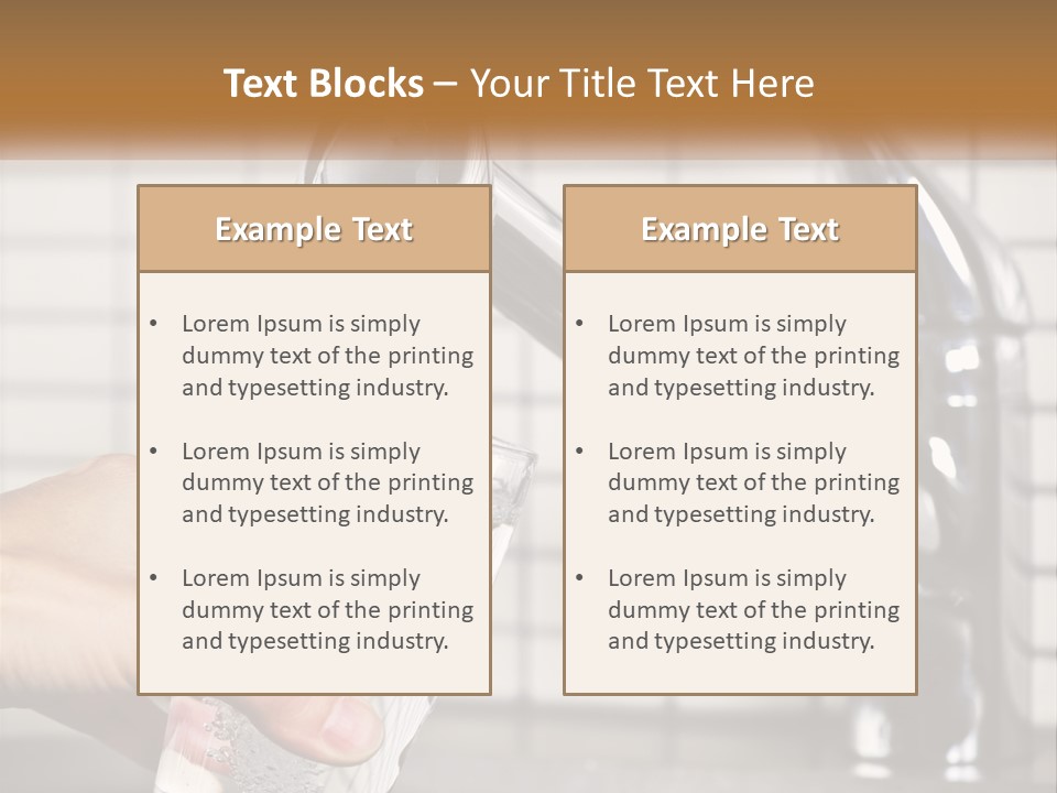 Pure Flow Hand PowerPoint Template