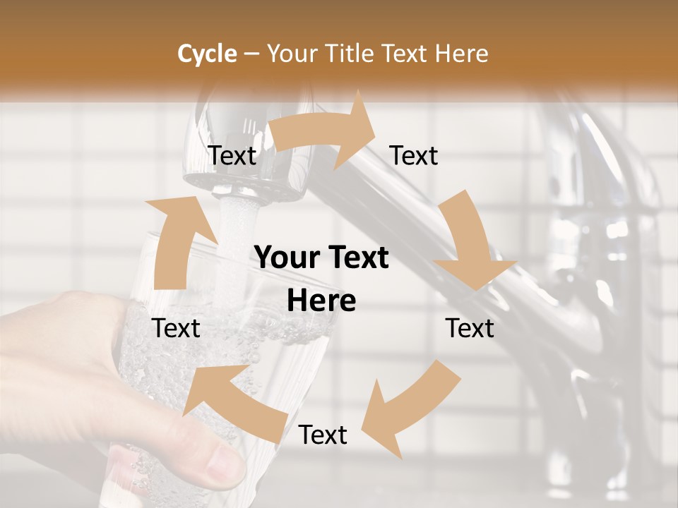Pure Flow Hand PowerPoint Template