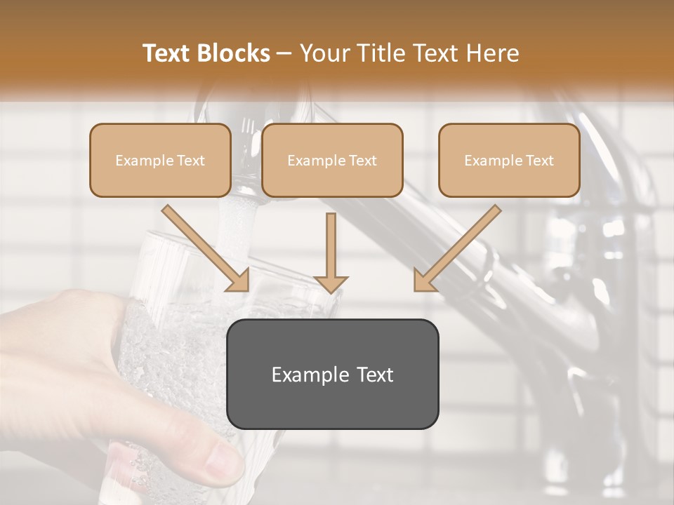Pure Flow Hand PowerPoint Template