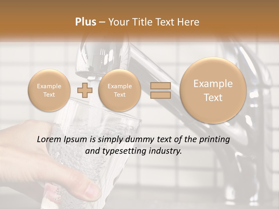 Pure Flow Hand PowerPoint Template