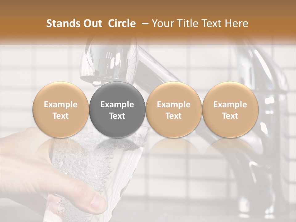 Pure Flow Hand PowerPoint Template
