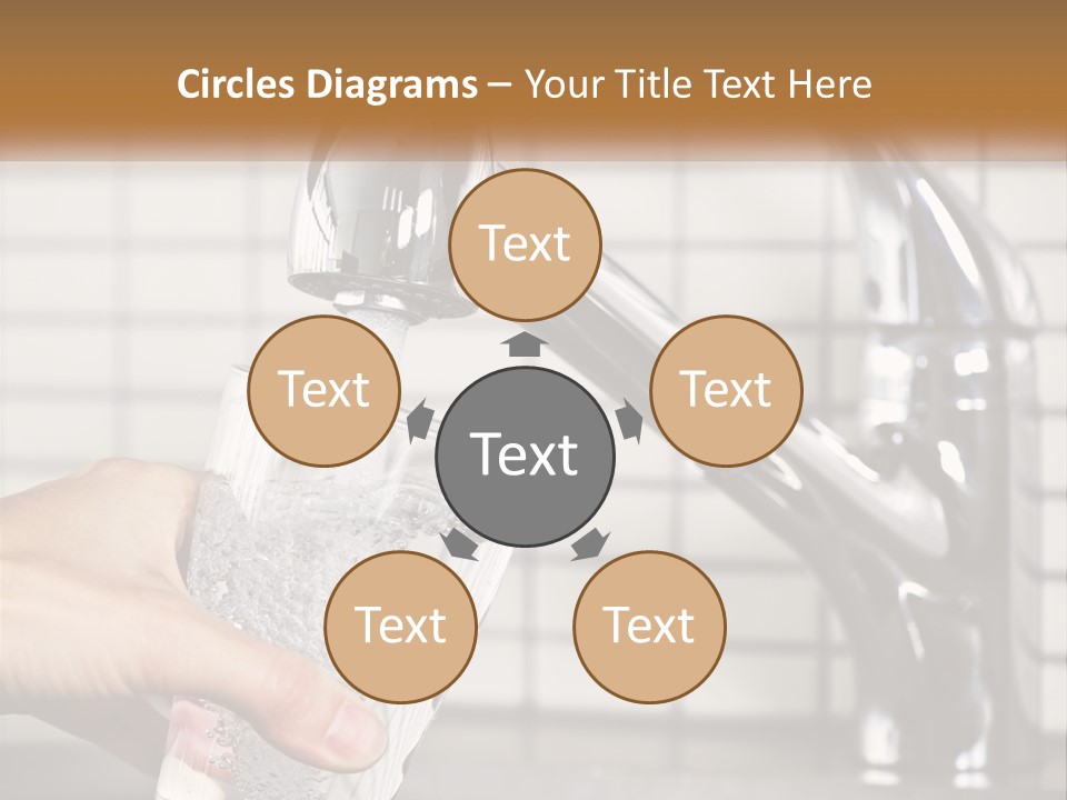 Pure Flow Hand PowerPoint Template