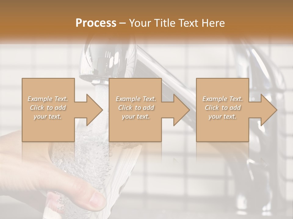 Pure Flow Hand PowerPoint Template