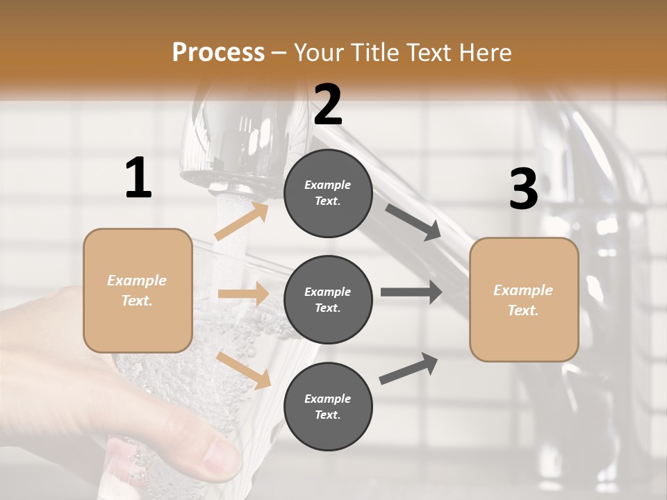 Pure Flow Hand PowerPoint Template
