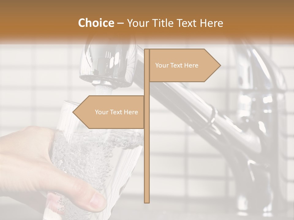 Pure Flow Hand PowerPoint Template