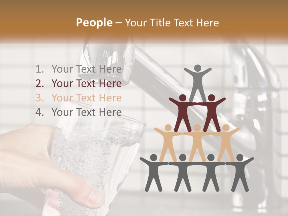 Pure Flow Hand PowerPoint Template