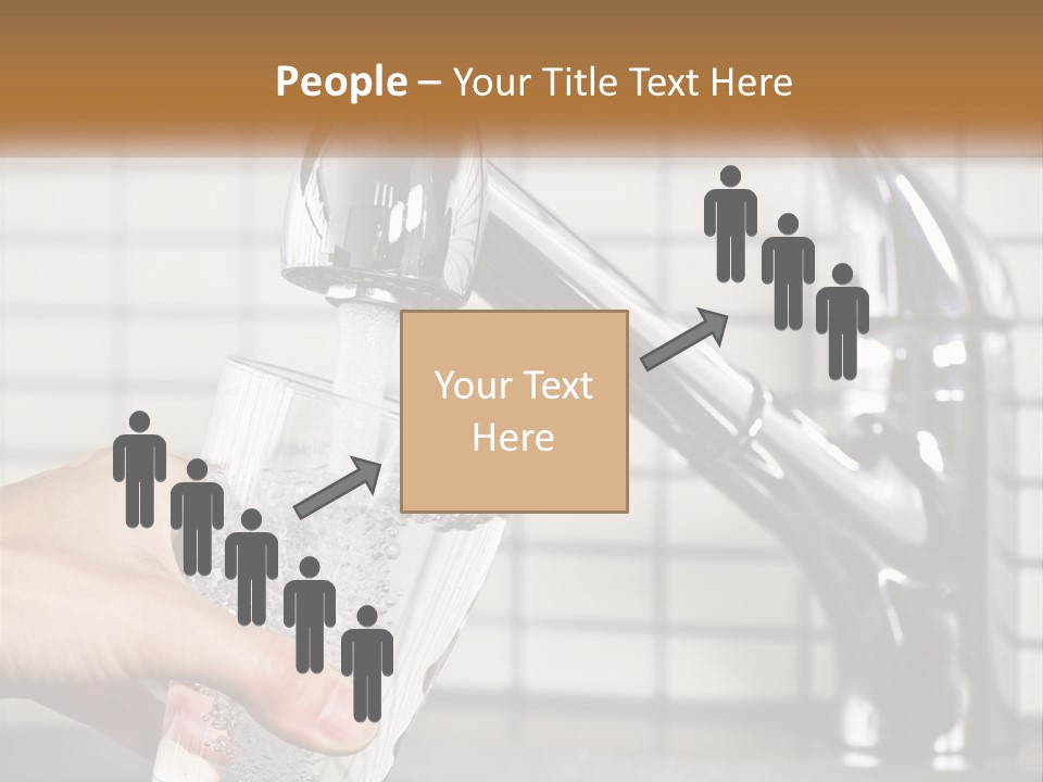 Pure Flow Hand PowerPoint Template