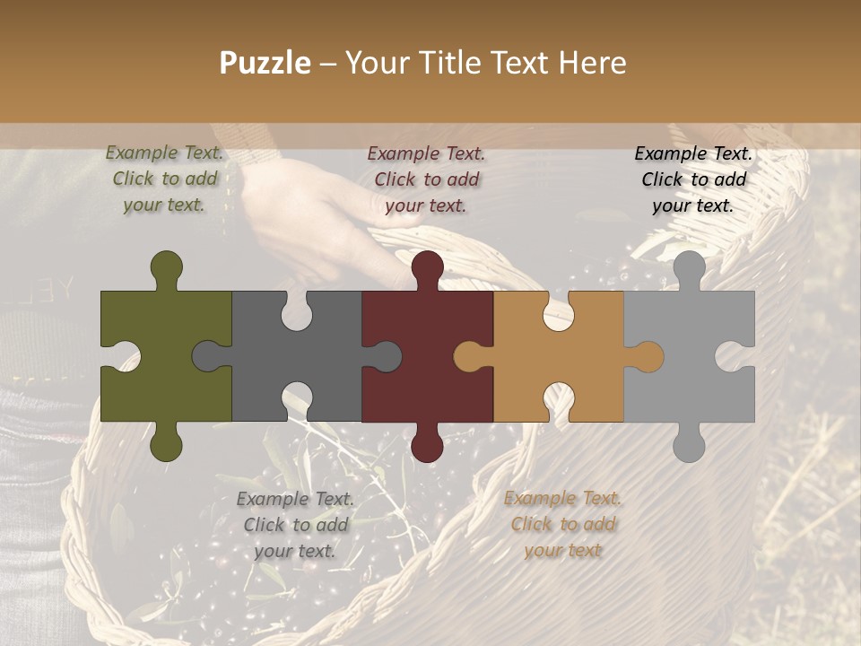 Tradition Mediterranean Harvest PowerPoint Template