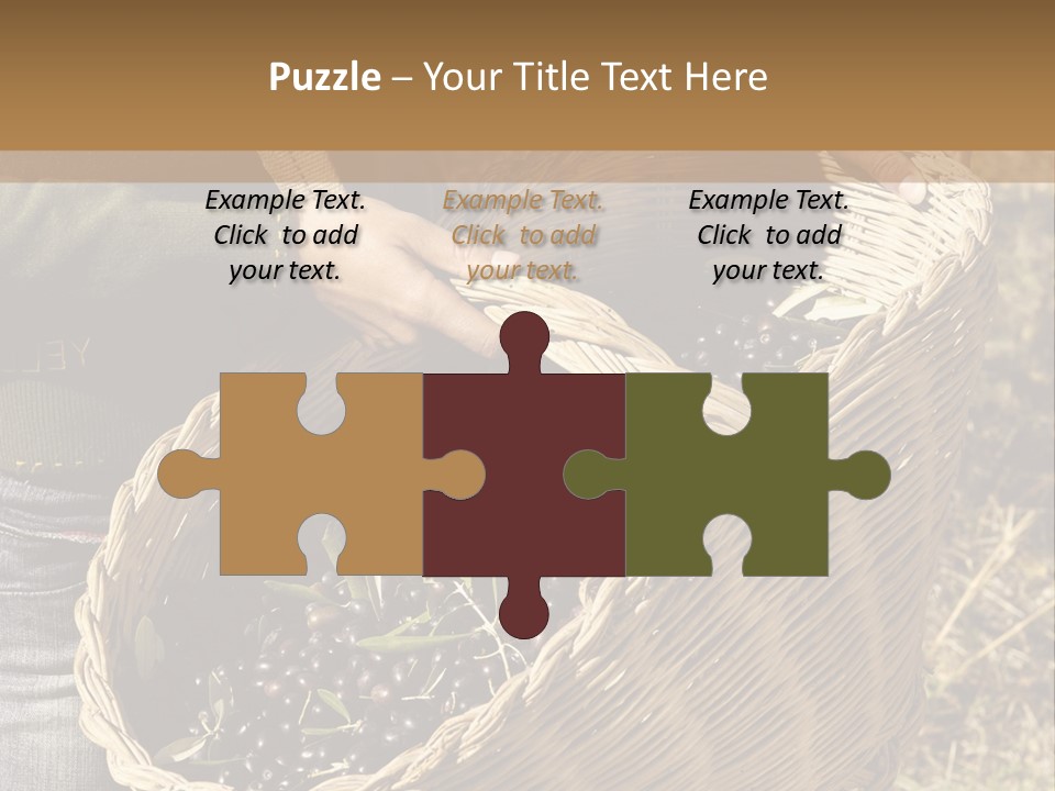 Tradition Mediterranean Harvest PowerPoint Template