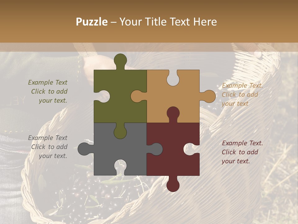 Tradition Mediterranean Harvest PowerPoint Template