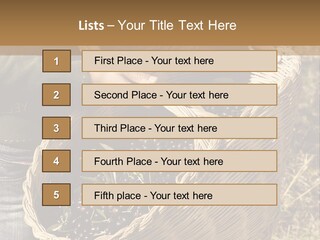 Tradition Mediterranean Harvest PowerPoint Template