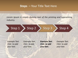 Tradition Mediterranean Harvest PowerPoint Template