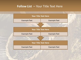 Tradition Mediterranean Harvest PowerPoint Template